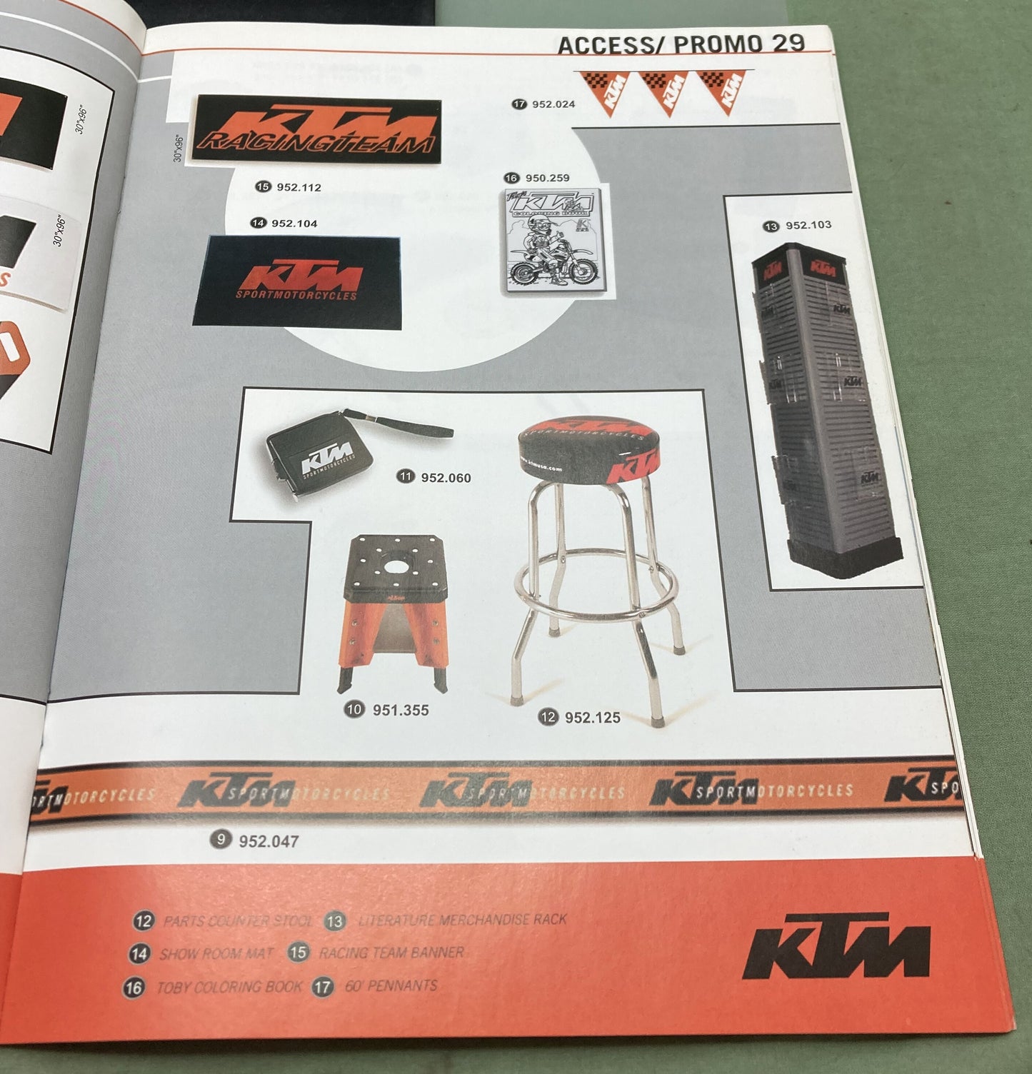 Genuine KTM Hard Equipment/Powerparts Catalog 2003