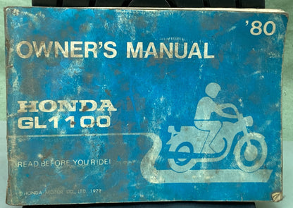 Genuine Honda 3146300 GL1100 Owner's Manual 1979