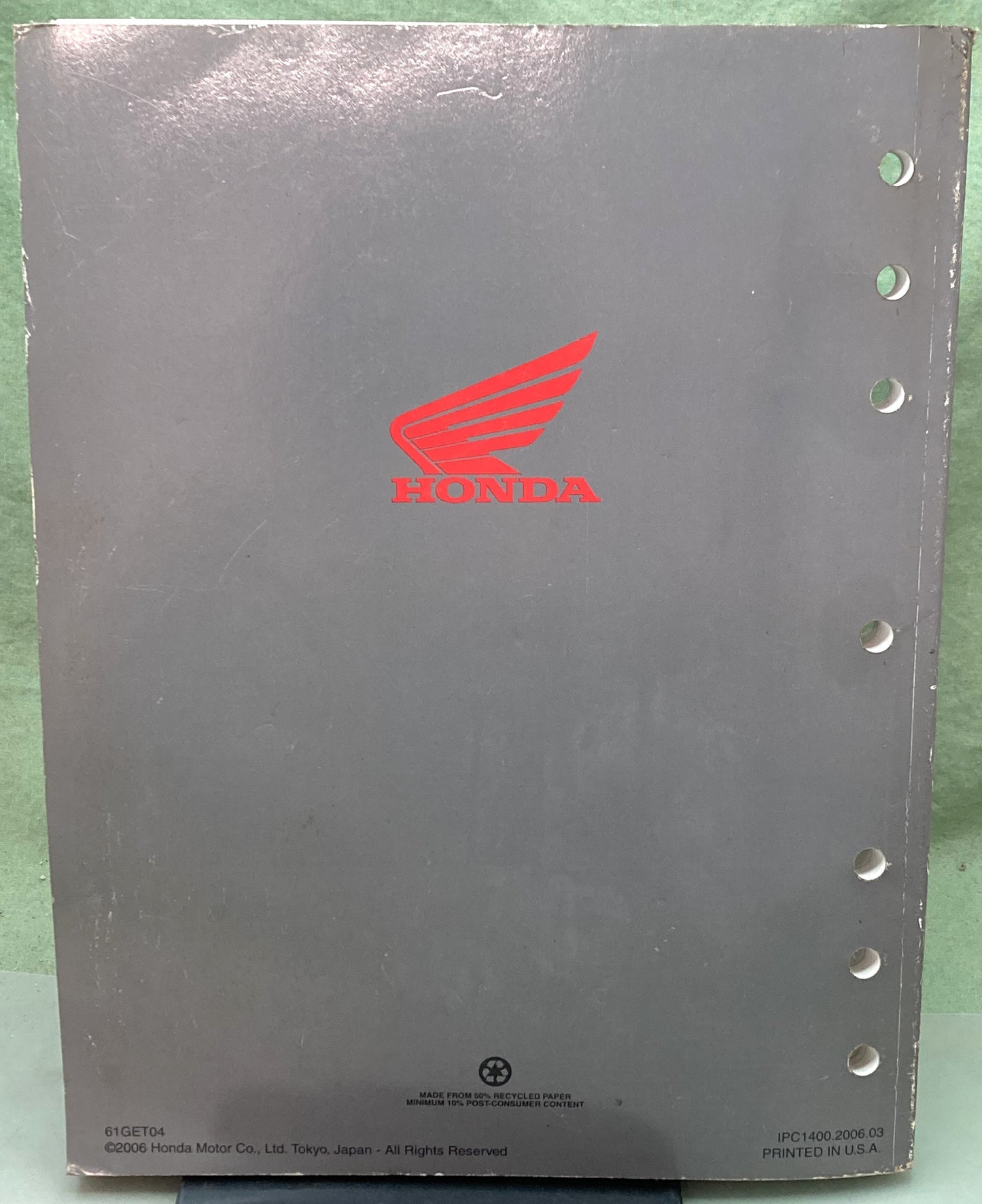 Genuine Honda 61GET04 CHF50/P/S Metropolitan Service Manual 2002-2006