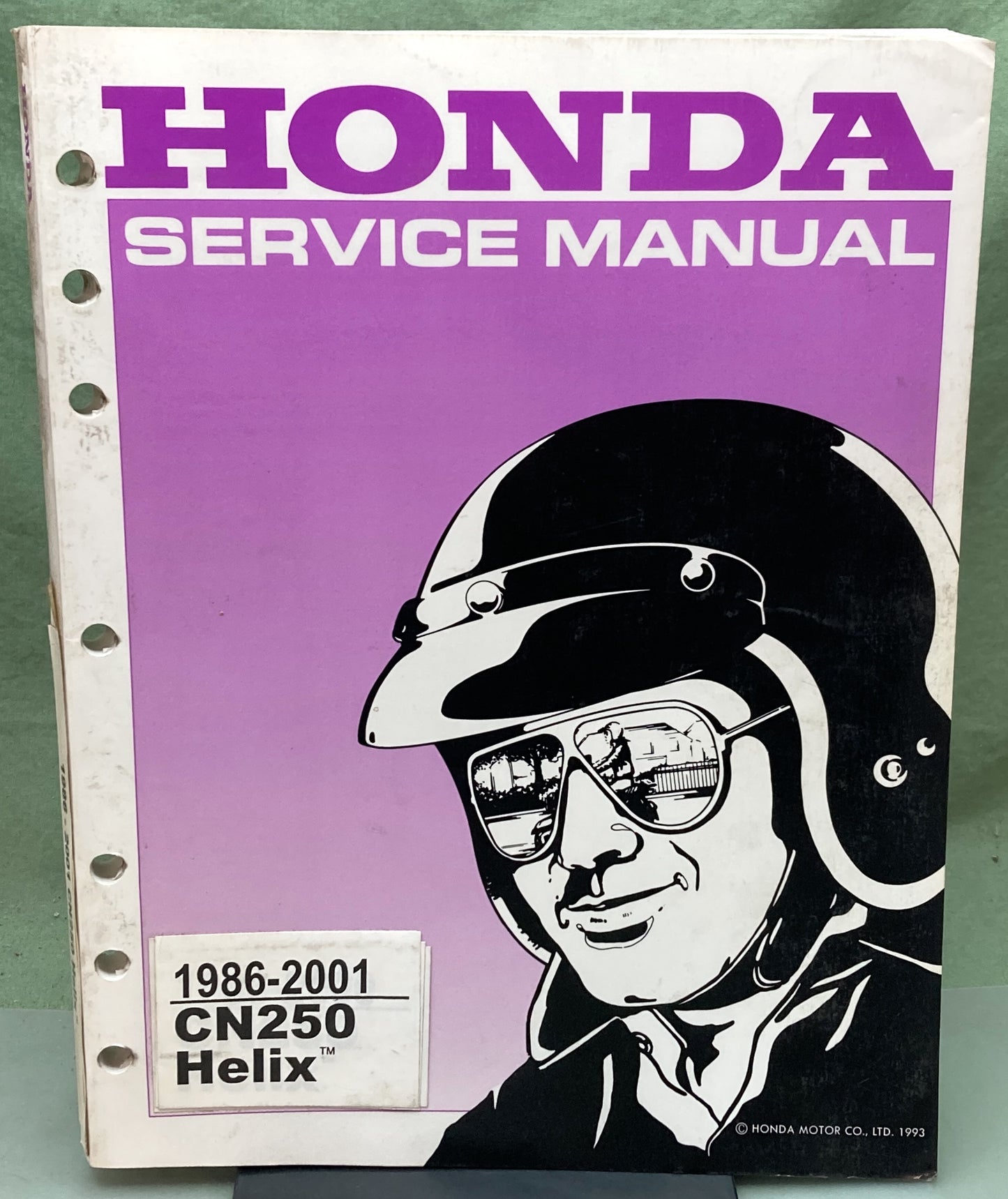 Genuine Honda 61KS411 CN250 Helix Service Manual 1993