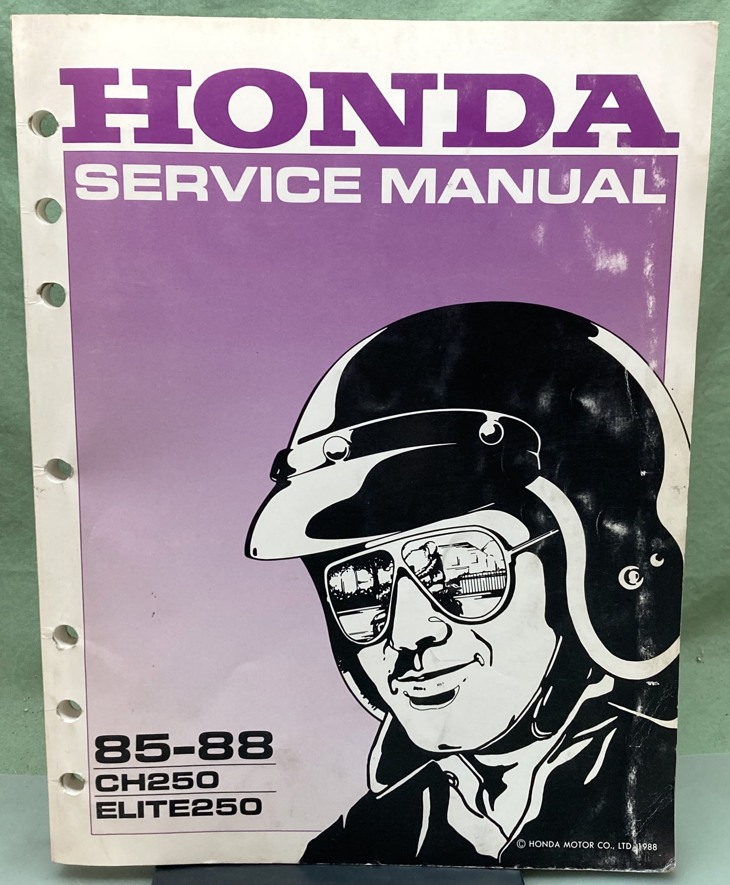 Genuine Honda 61KM103 CN250 Elite250 Service Manual 1988