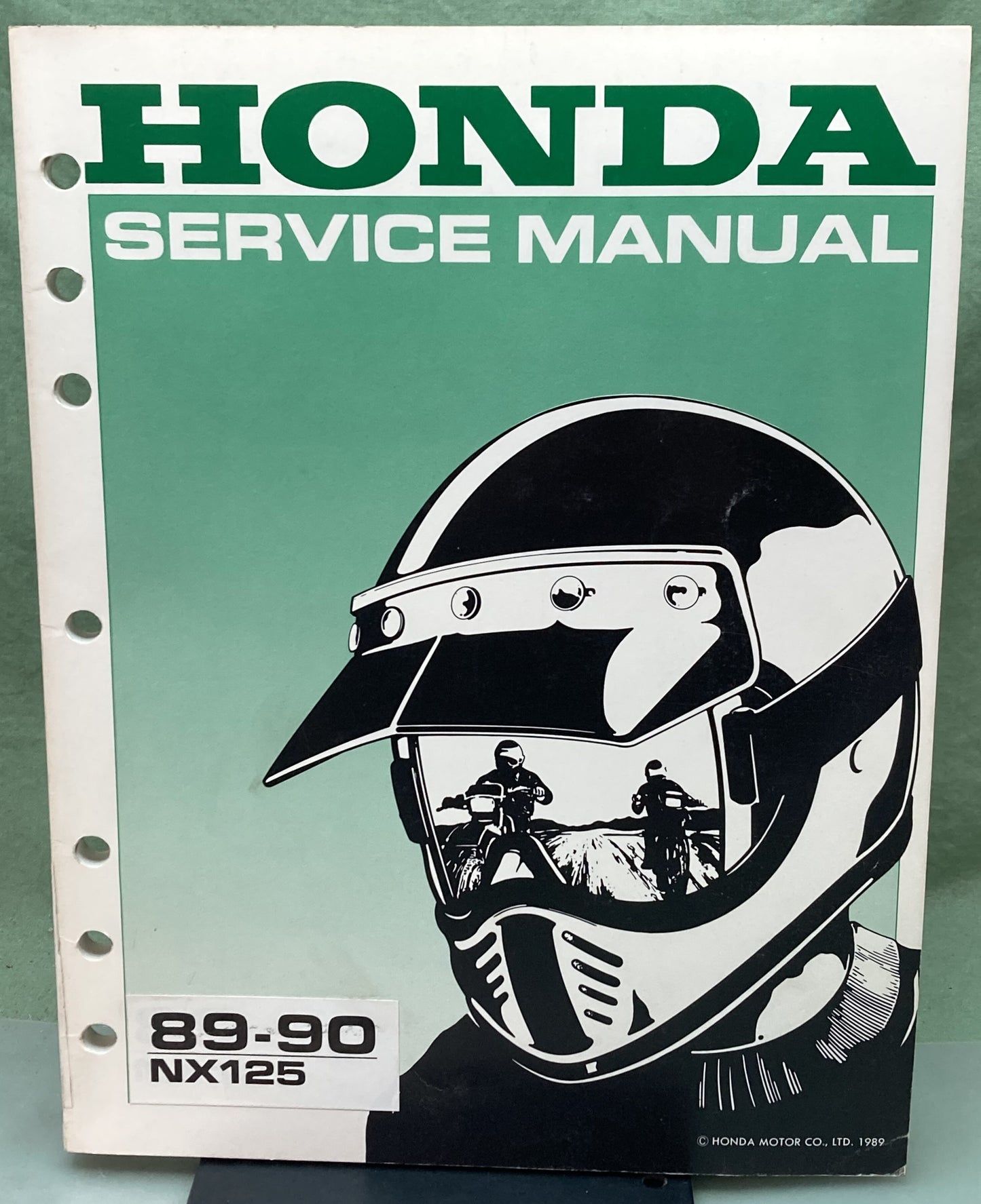 Genuine Honda 61KY750 NX125 Service Manual 1989