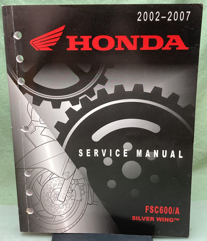 Genuine Honda 61MCT05 FSC600/A Silver Wing Service Manual 2006