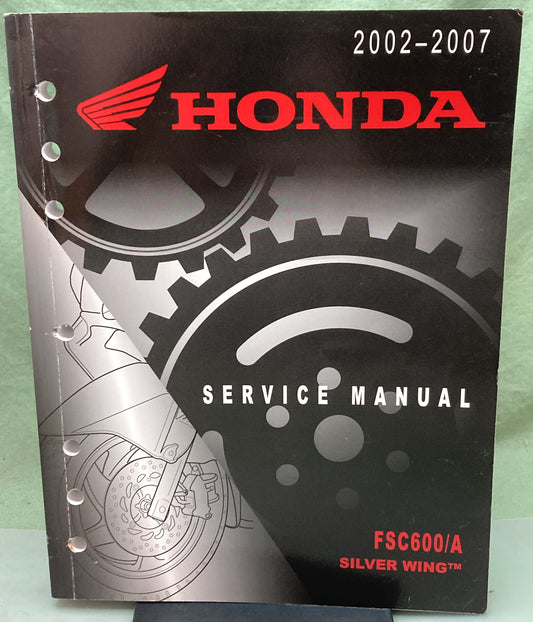 Genuine Honda 61MCT05 FSC600/A Silver Wing Service Manual 2006