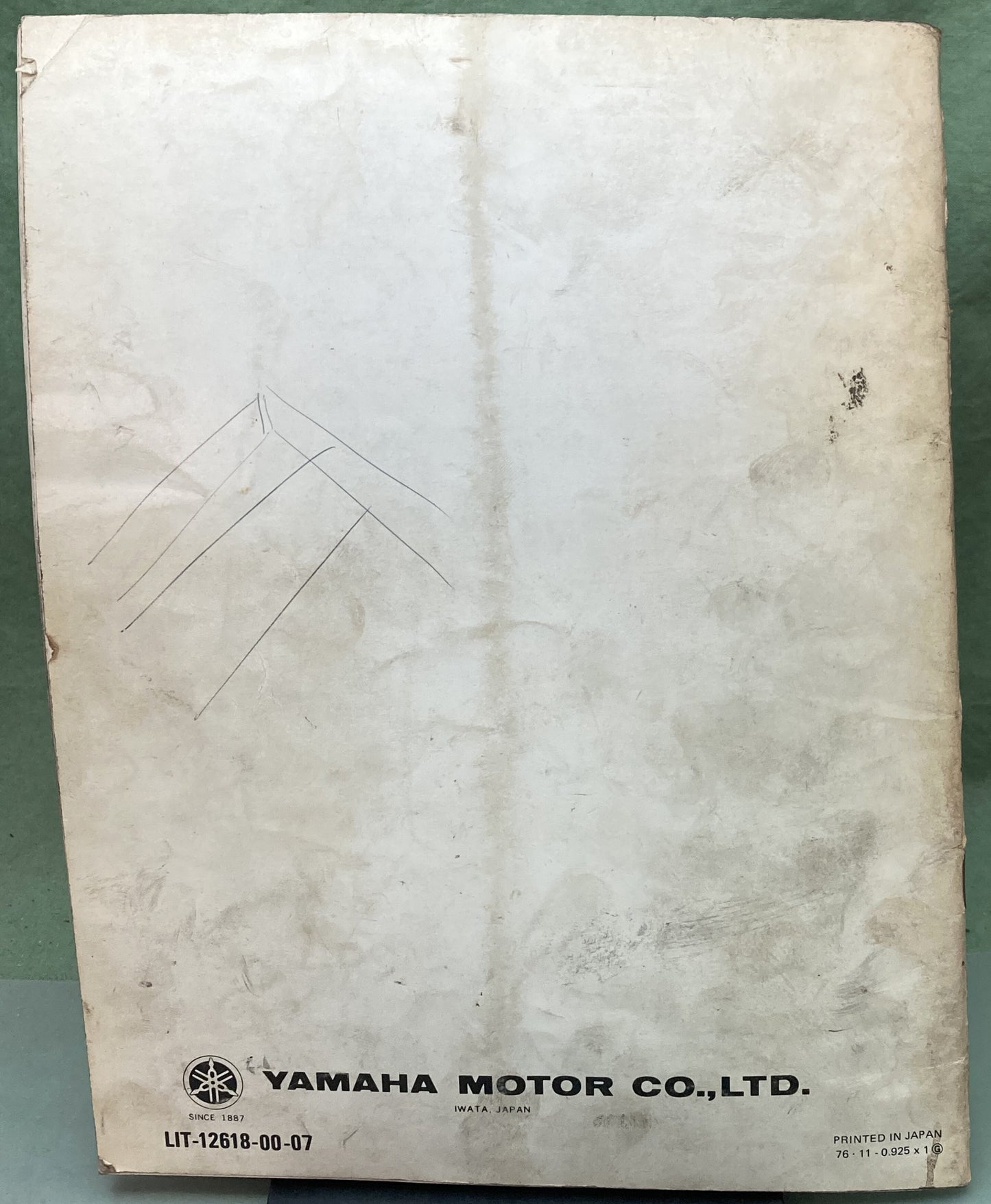 Genuine Yamaha LIT-12618-00-07 Enticer250A Snowmobile Service Manual 1977