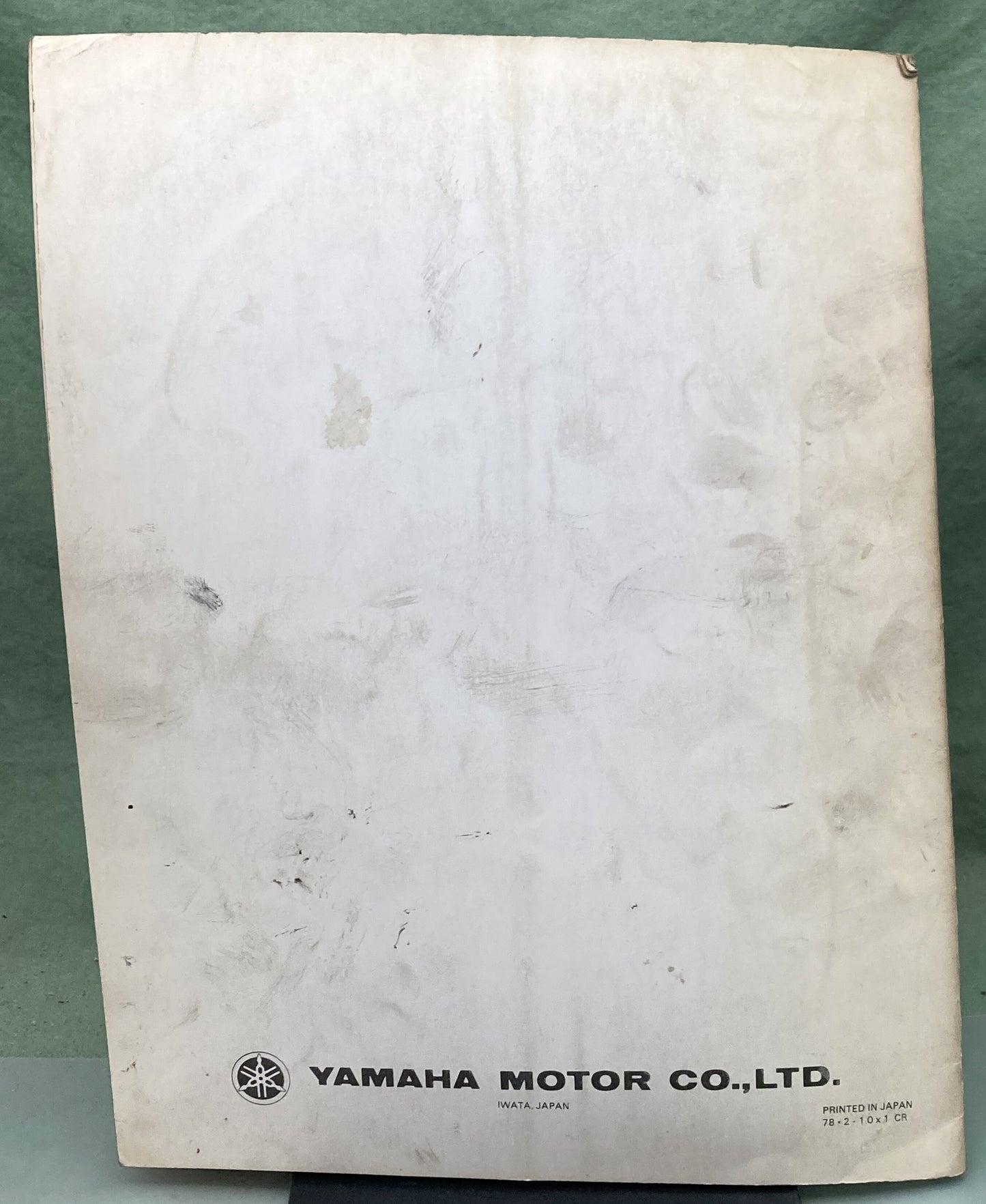 Genuine Yamaha LIT-12618-00-14 Snowmobile ET250C Supp. Service Manual 1978