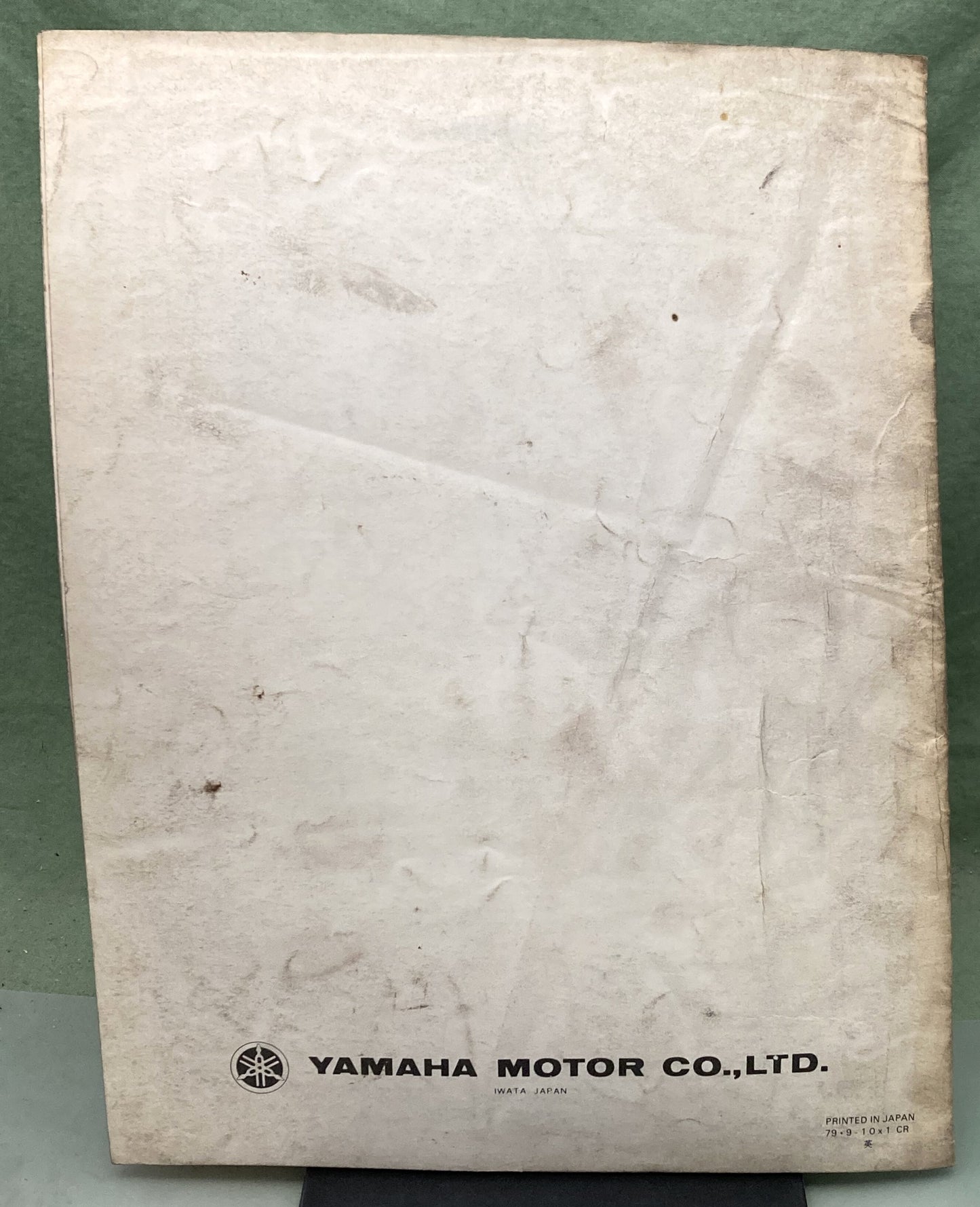 Genuine Yamaha LIT-12668-00-31 Snowmobile SR540D Assembly Manual 1979