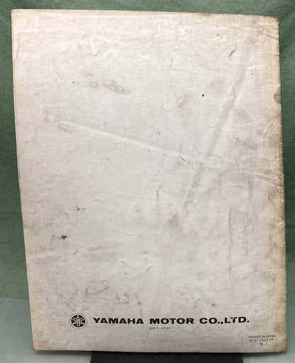 Genuine Yamaha LIT-12668-00-31 Snowmobile SR540D Assembly Manual 1979