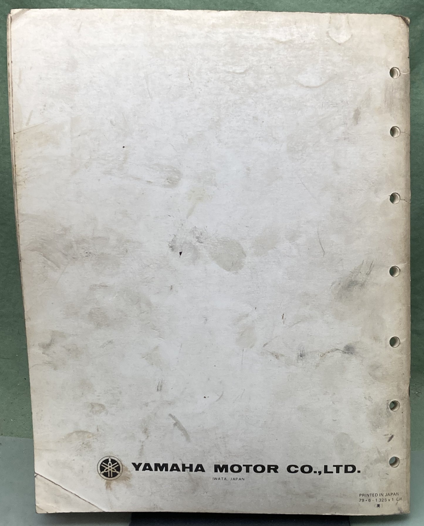 Genuine Yamaha LIT-12618-00-29 Snowmobile SS440D Service Manual 1979