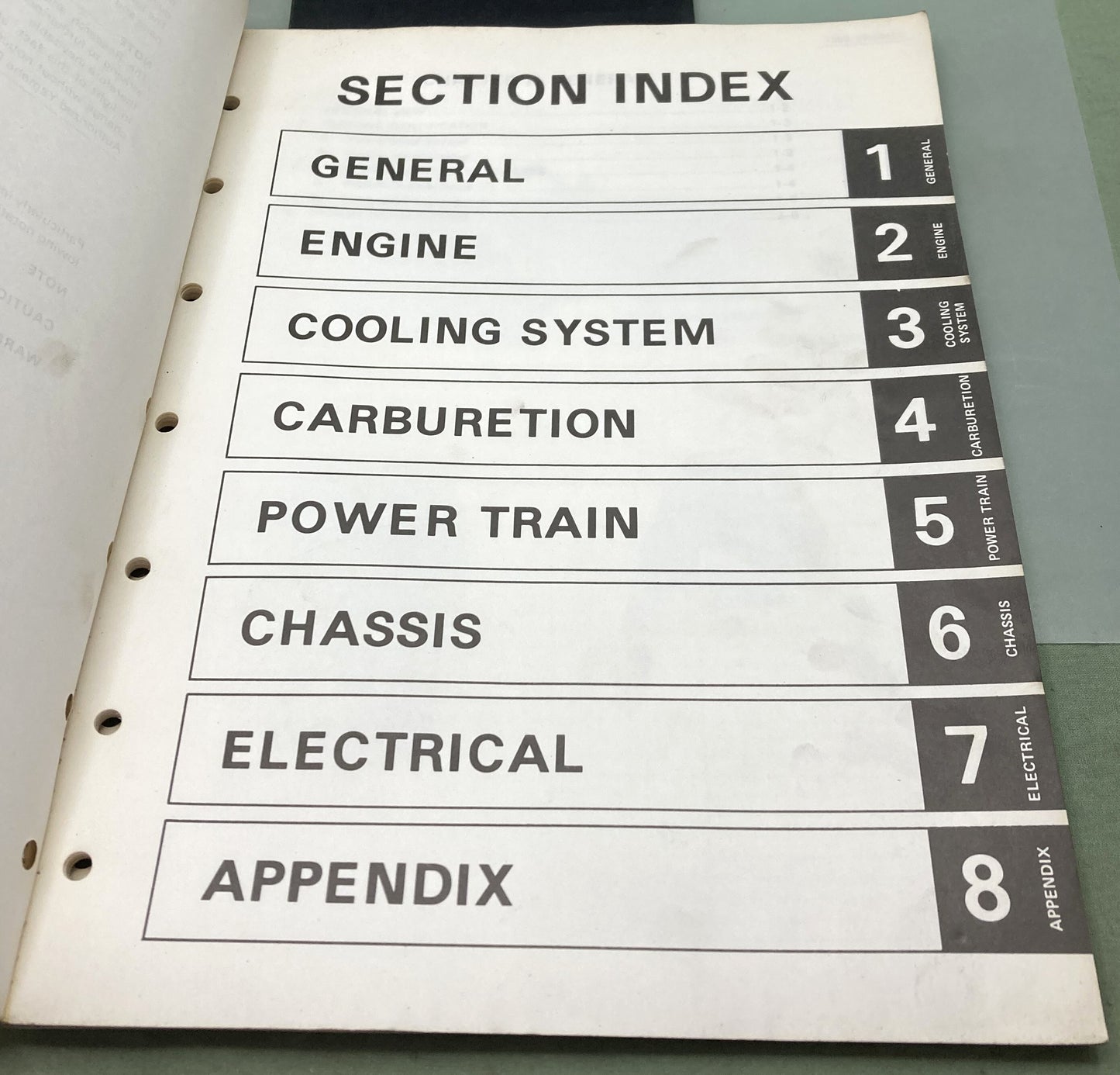 Genuine Yamaha LIT-12618-00-27 Snowmobile SRX440D Service Manual 1979