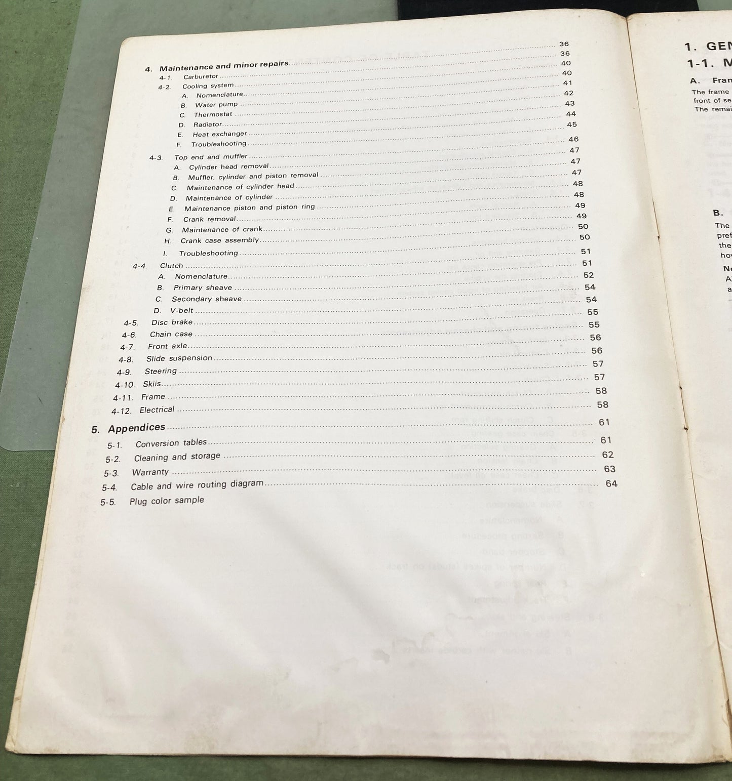 Genuine Yamaha LIT-12628-A8-00 SRX340/440 Owner's Service Manual 1975