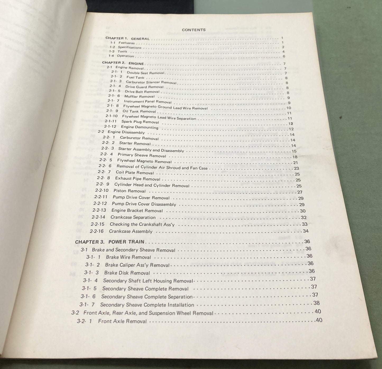 Genuine Yamaha LIT-00000-00-00 SM292 Service Manual 1973