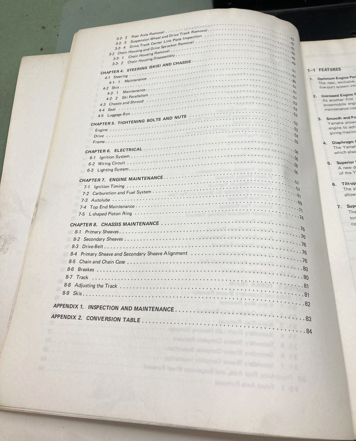 Genuine Yamaha LIT-00000-00-00 SM292 Service Manual 1973