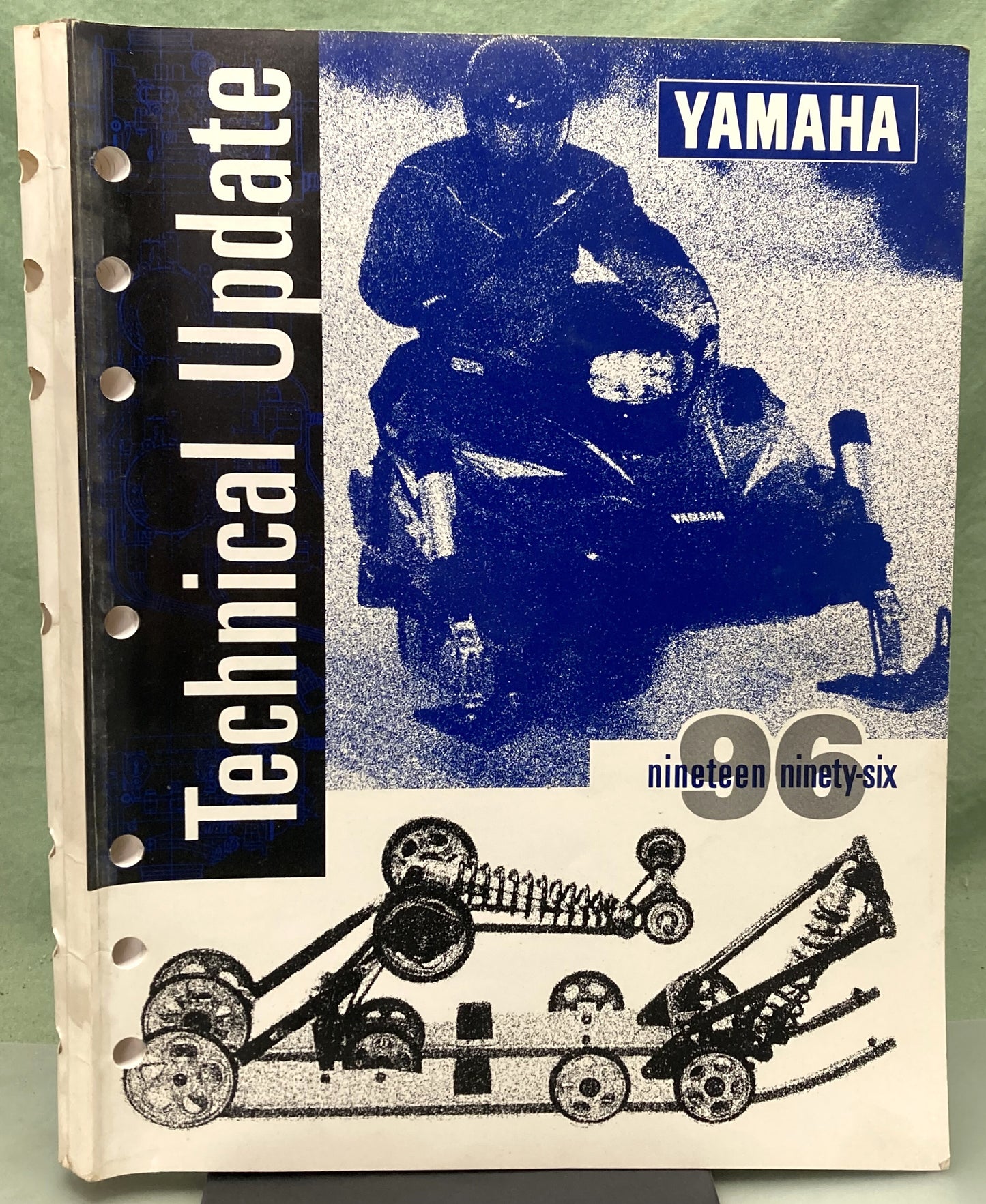 Genuine Yamaha LIT-12468-00-96 Snowmobile Technical Update 1996