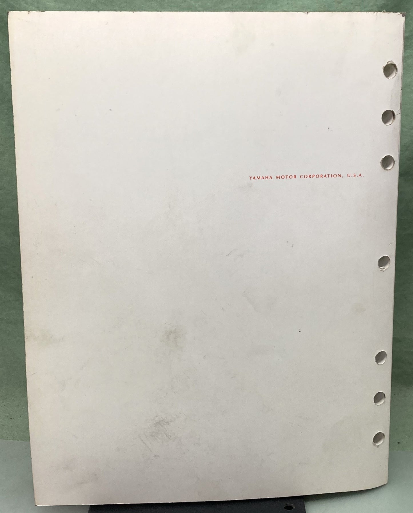 Genuine Yamaha SPR94-040 Snowmobile Technical Update 1995
