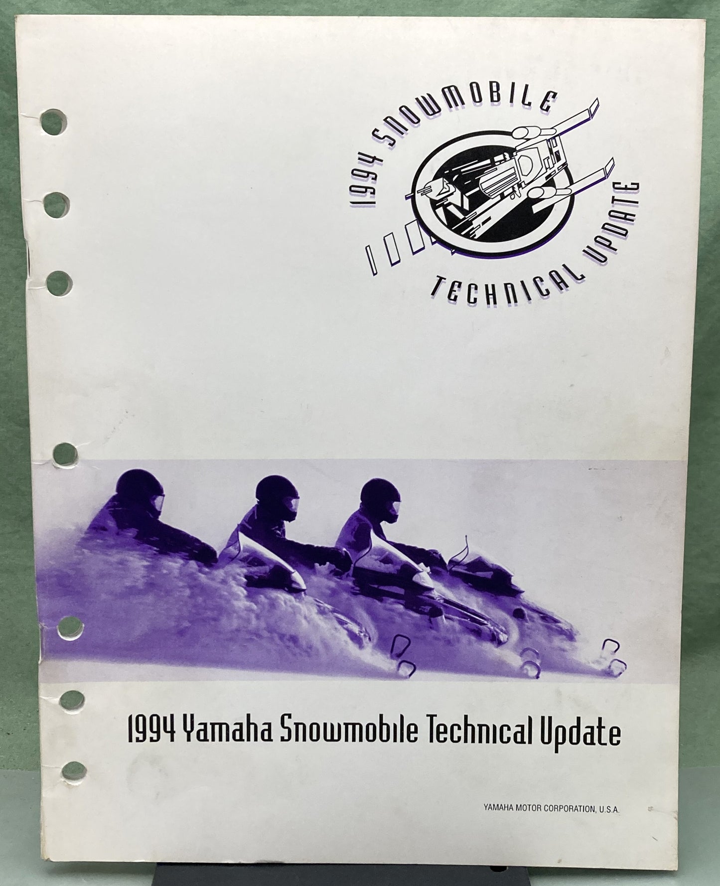 Genuine Yamaha SPR93-033 Snowmobile Technical Update 1994