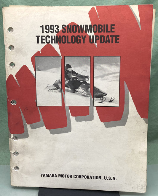 Genuine Yamaha SPR92-043 Snowmobile Technology Update 1993