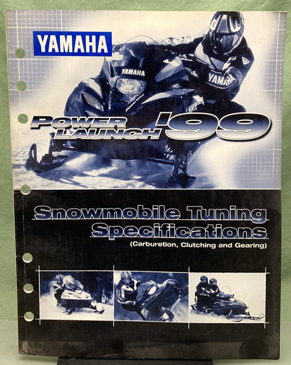 Genuine Yamaha 98-107 Power Launch Tuning Specifications 1999