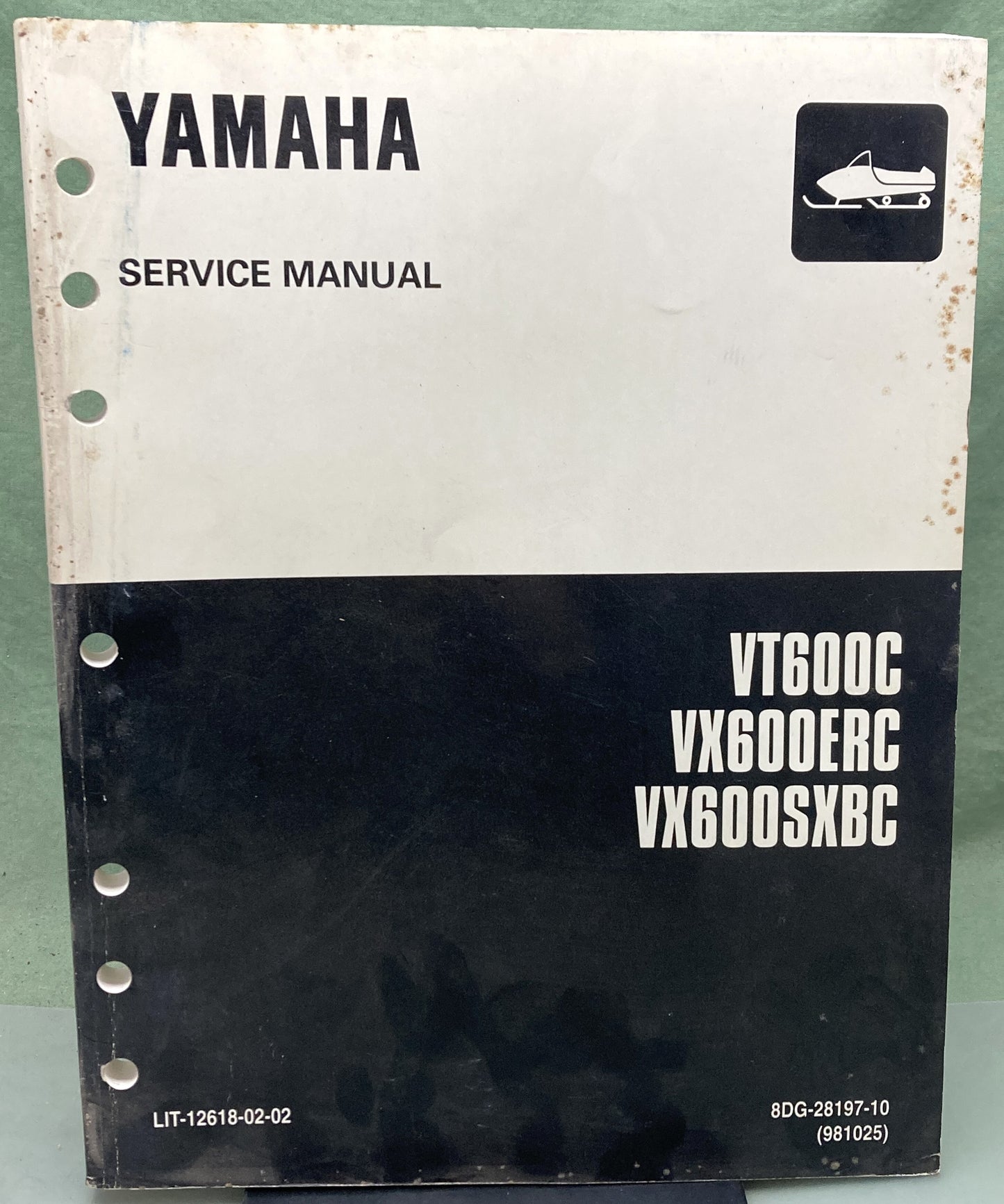 Genuine Yamaha LIT-12618-02-02 VT600C, VX600ERC, VX600SXBC Service Manual 1998