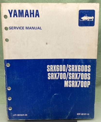 Gen. Yamaha LIT-12618-01-95 SRX600/SRX600S, SRX700/SRX700S Service Manual '97