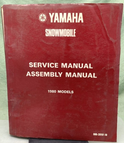 Genuine Yamaha LIT-12618-00-22 Snowmobile ET250D Supp. Service Manual '79