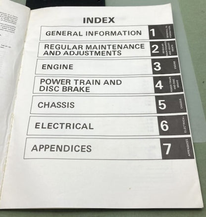 Genuine Yamaha LIT-12628-00-90 Snowmobile VMX540L Owner's and Service Manual '86