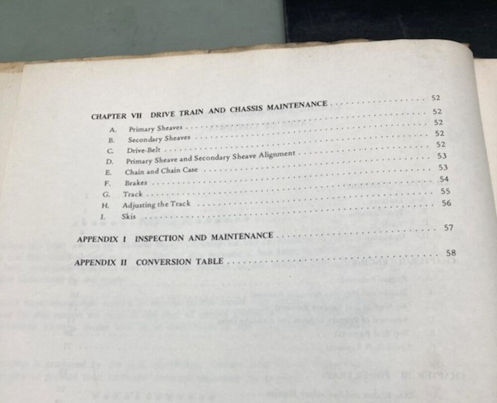 Genuine Yamaha LIT-12618-09-00 Snowmobile SS-338, SS-396 Service Manual 1973