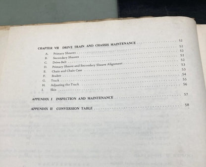 Genuine Yamaha LIT-12618-09-00 Snowmobile SS-338, SS-396 Service Manual 1973