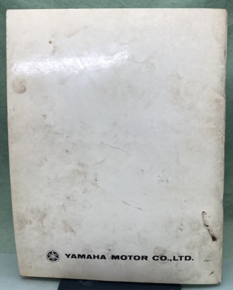 Genuine Yamaha LIT-12618-62-00 GPX 338F/433F Service Manual 1979