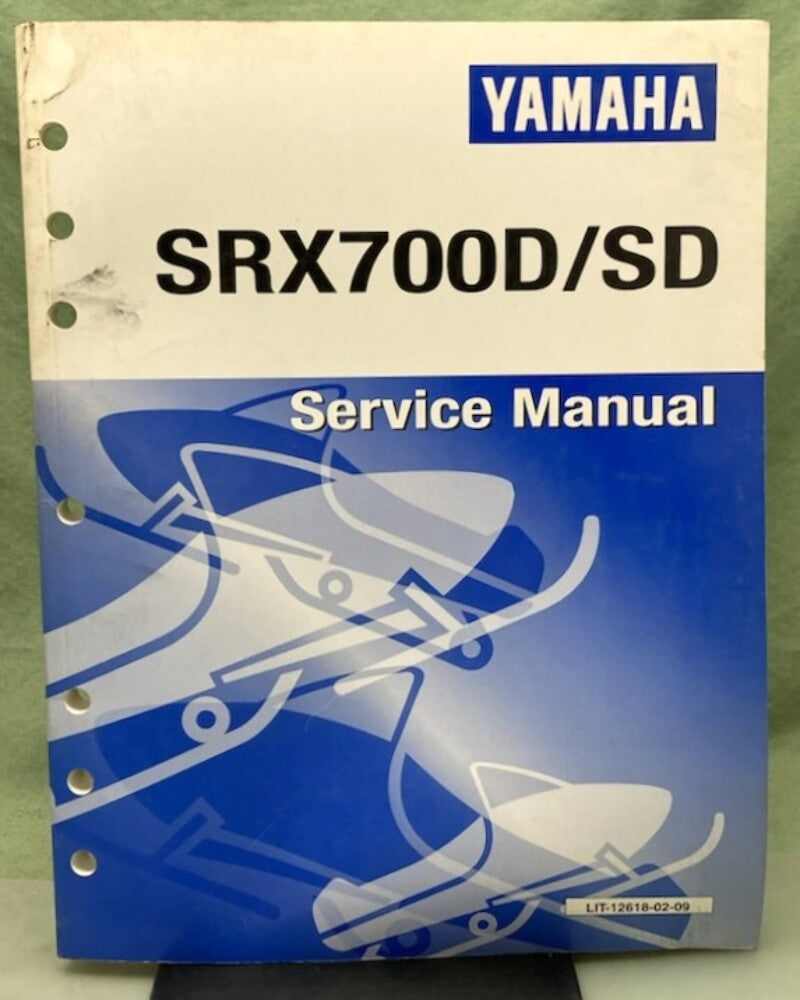 Genuine Yamaha LIT-12618-02-09 SRX700D/SD Service Manual 1999