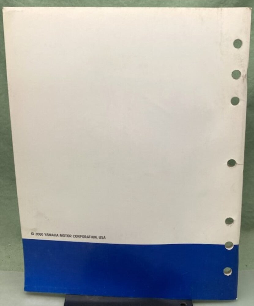 Genuine Yamaha Power Launch Snowmobile Tuning Specifications 2001