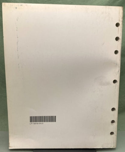 Genuine Yamaha LIT-12618-VX-01 VX500/600 (U-W) Service Manual 1995