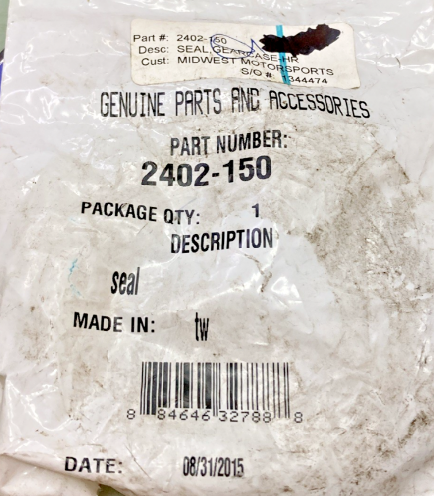 New Genuine Arctic Cat 2402-150 Gearcase Seal