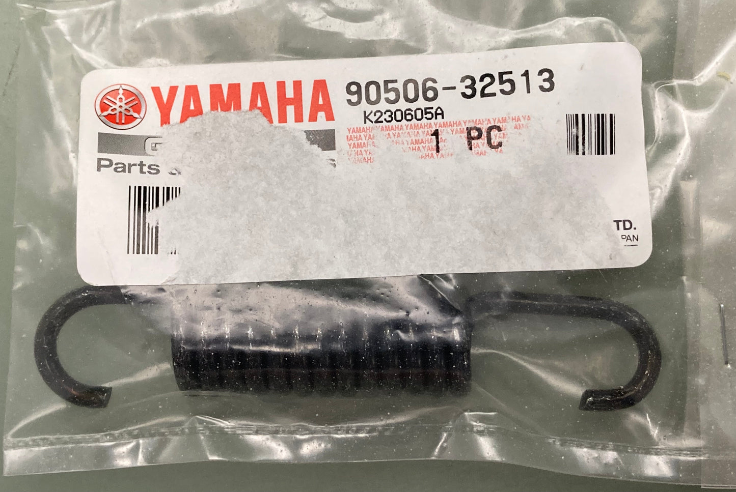New Genuine Yamaha 90506-32513 Spring, Tension 90506-32513-00
