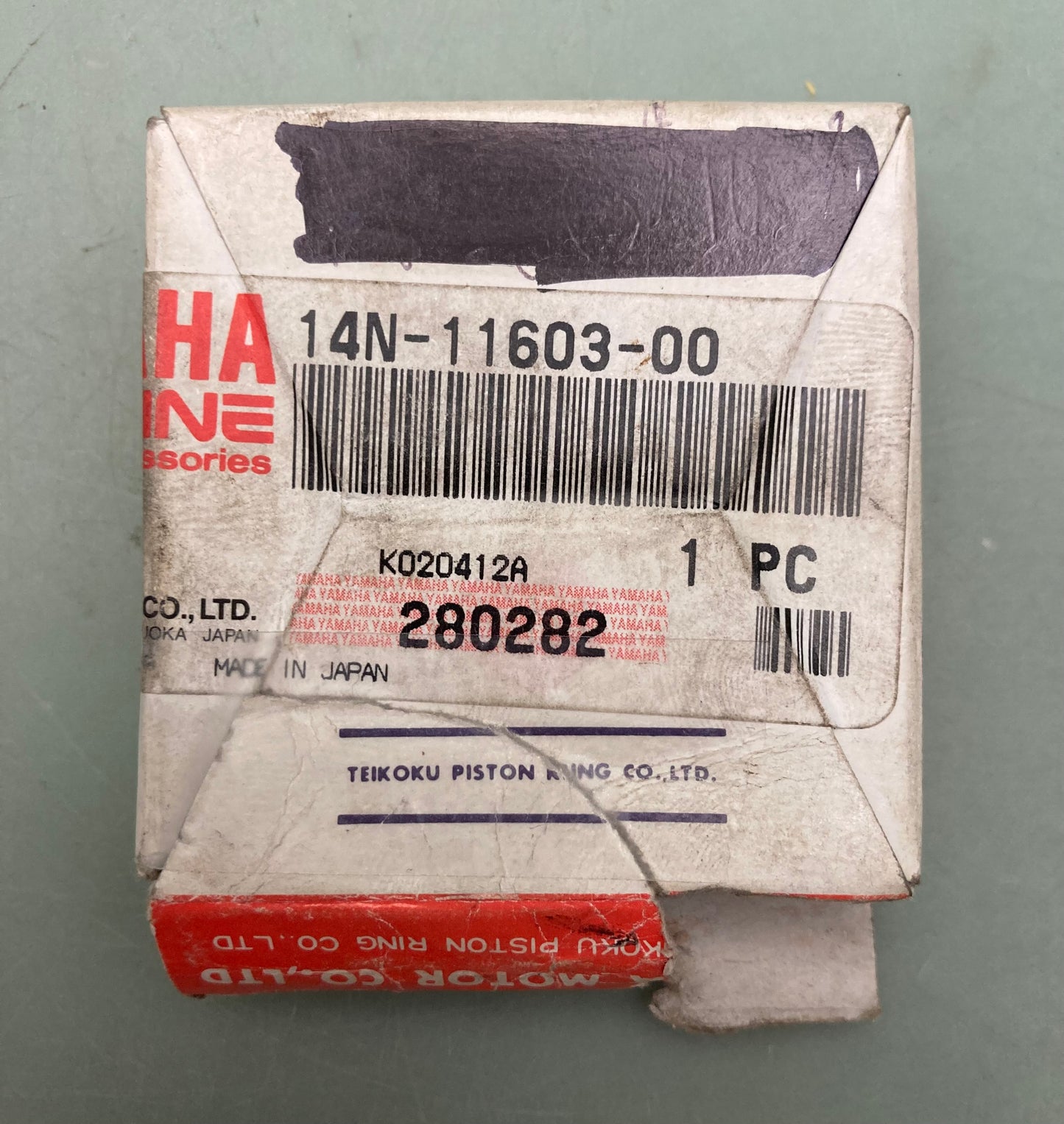 New Genuine Yamaha 14N-11603-00 Piston Ring Set (Std) 14N-11603-00-00