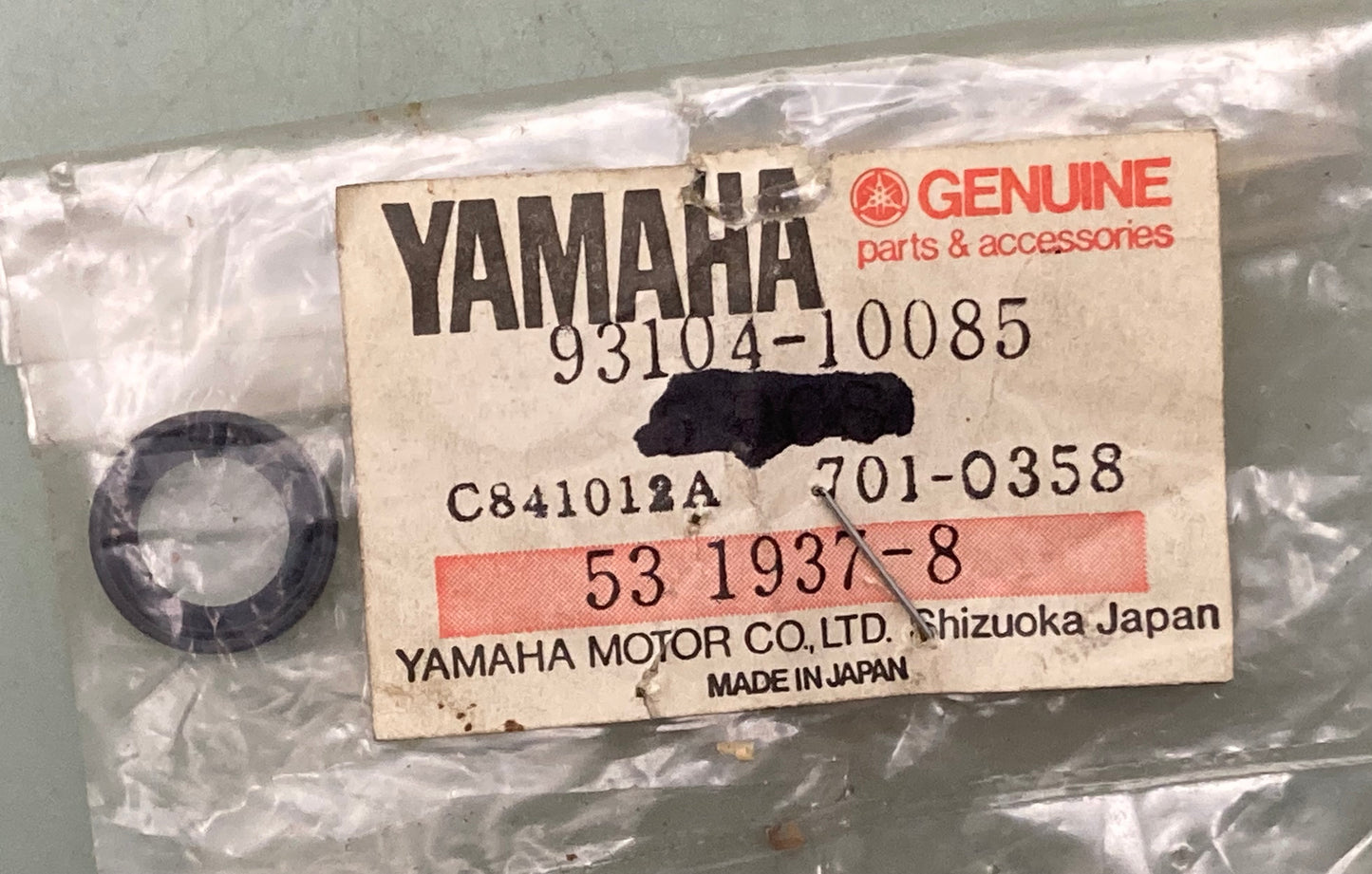 New Genuine Yamaha 93104-10085 Oil, Seal, So-Type 93104-10085-00