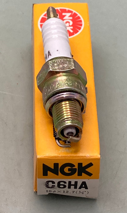 Qty 2 New Genuine NGK C6HA Spark Plug