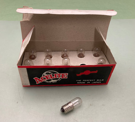 10 PK New Genuine Acelite 282057 Marker Bulb; 12V 3W