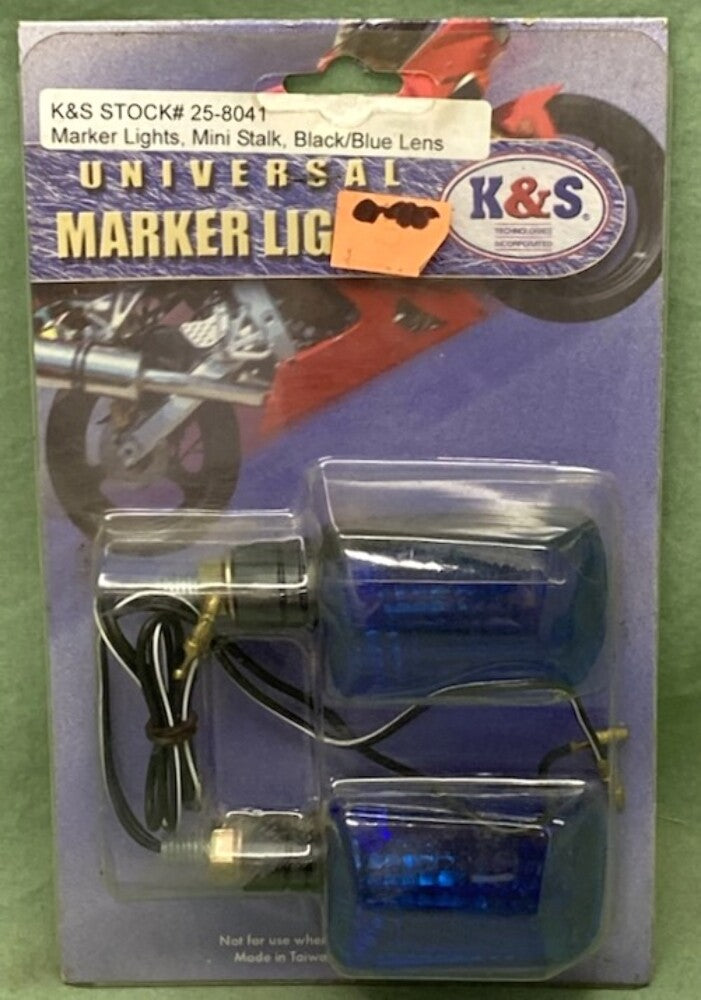 New Genuine K&S 25-8041 Blue Universal Marker Light Set