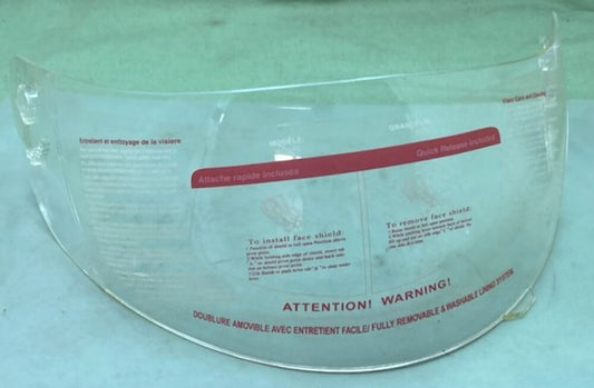 New Replaces ILM Helmet Clear Visor for Model 902