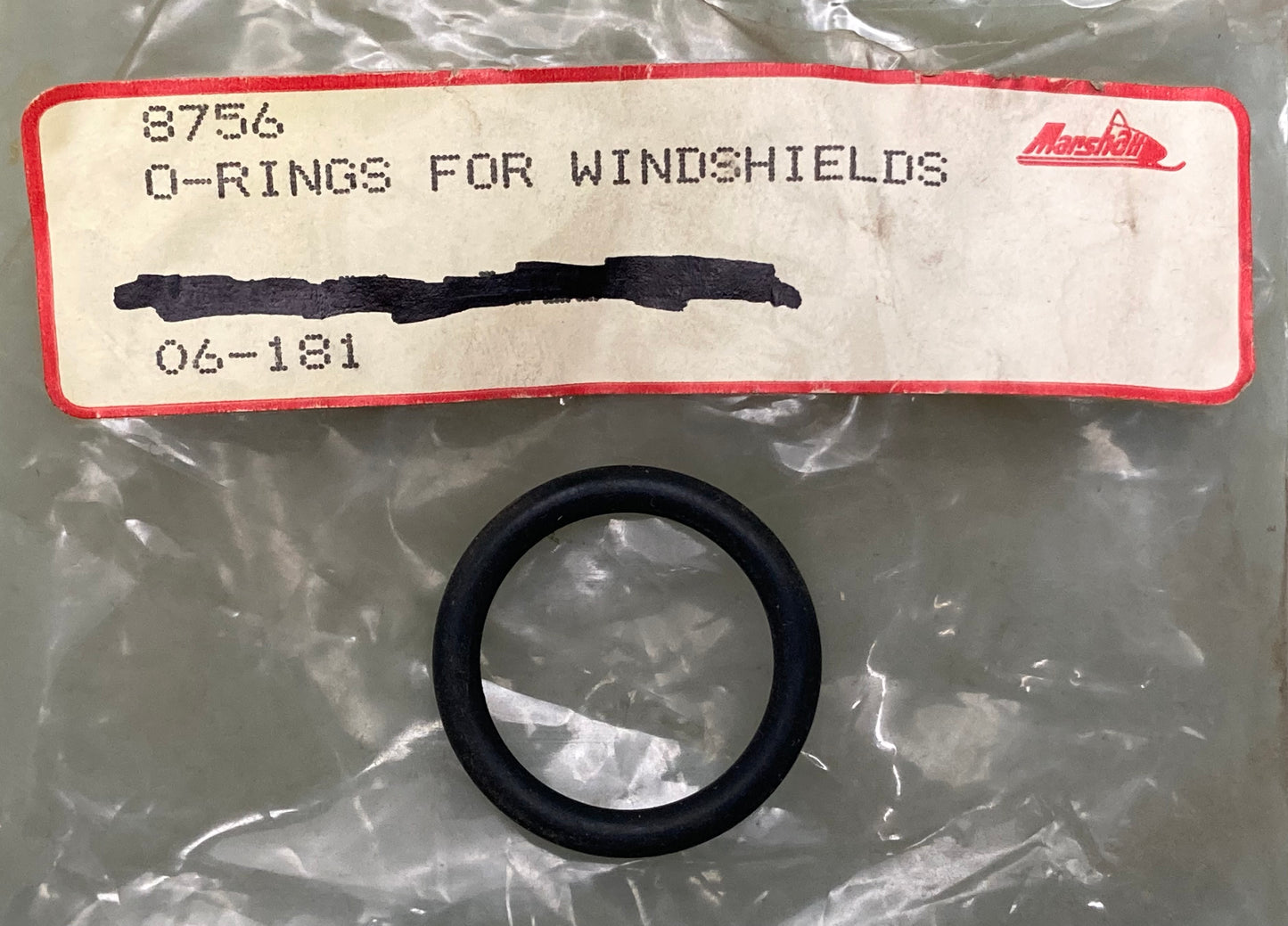 Qty 4 New Genuine Marshall 8756 O-Ring for Windshields