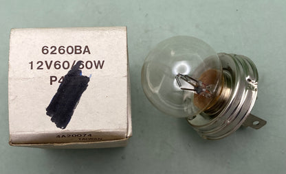 Qty 5 New Replaces Eiko 6260BA 12V 60/60W Bulb