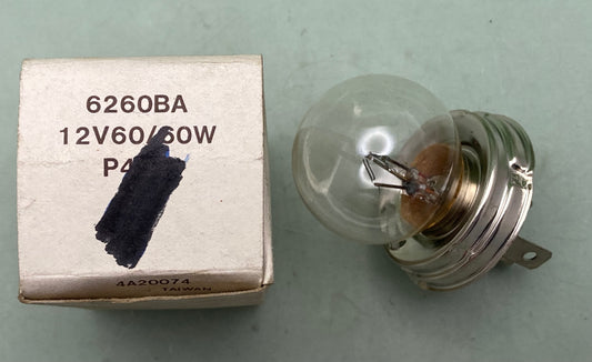 Qty 5 New Replaces Eiko 6260BA 12V 60/60W Bulb