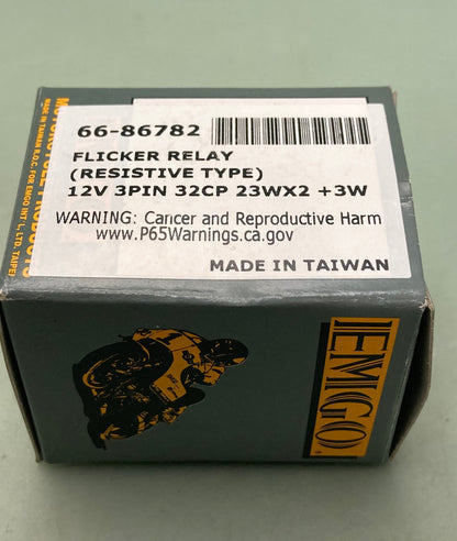 New Genuine EMGO 66-86782 OE Style Flasher Relay