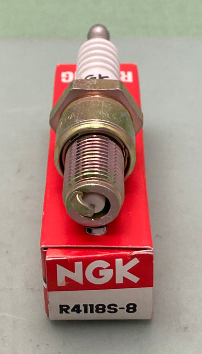 New Genuine NGK R4118S-8 Spark Plug
