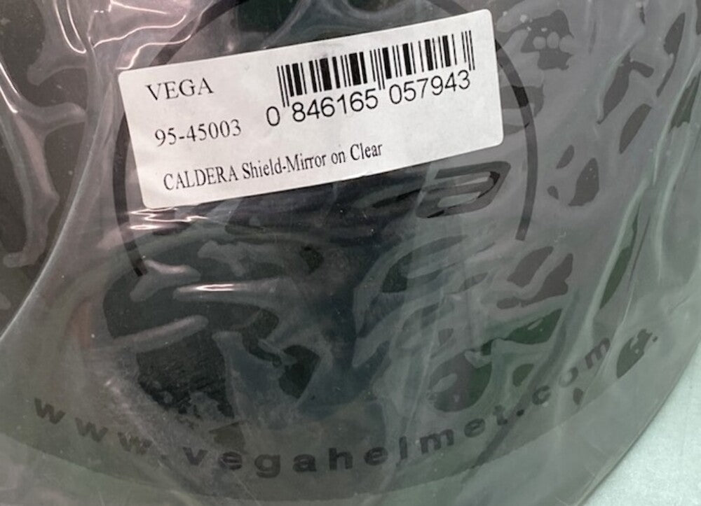New Genuine Vega 95-45003 Caldera Shield Mirror on Clear
