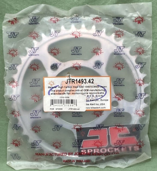 New Genuine JT Sprockets JTR1493.42 Sprocket 42T