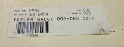New Genuine Motion Pro 08-0054 Valve Clearance Gauge