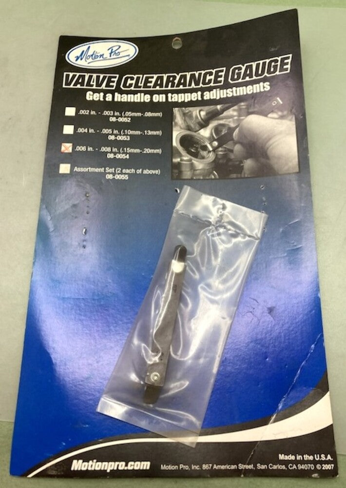 New Genuine Motion Pro 08-0054 Valve Clearance Gauge