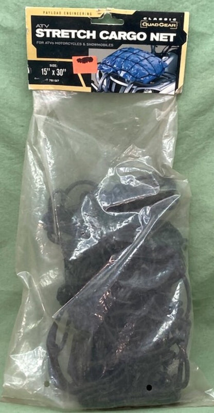 New Genuine Classic Accessories 730-6385 Quad Gear ATV Stretch Cargo Net
